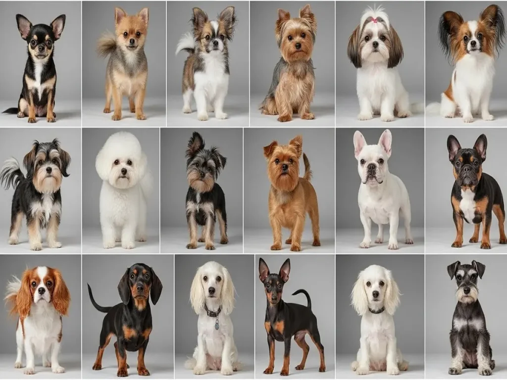 types-of-dogs-by-size (2) Types of Small-Sized Dogs: