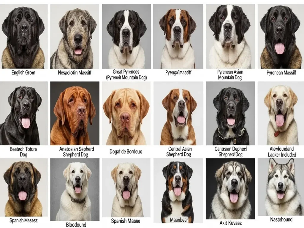 types-of-dogs-by-size2 Types of giant dogs