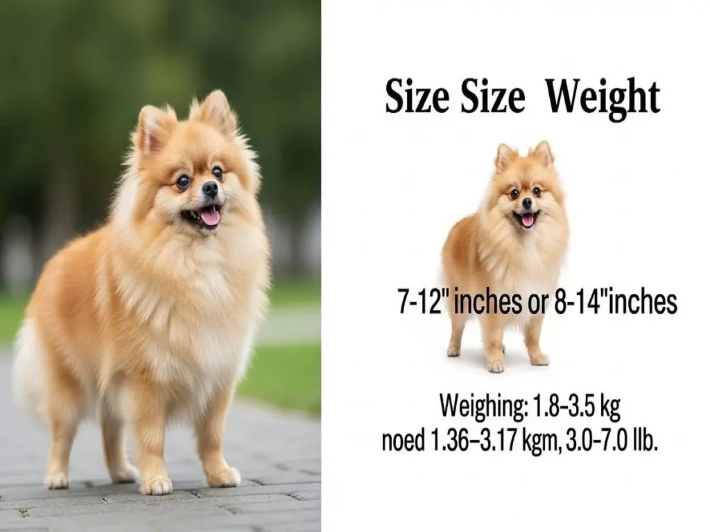 pomeranian-dog (2) Pomeranian Dog Size, Weight & Appearance: