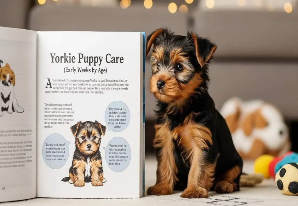 yorkshire-terrier (4) (1) Yorkie Puppy Care (Early Weeks by Age)