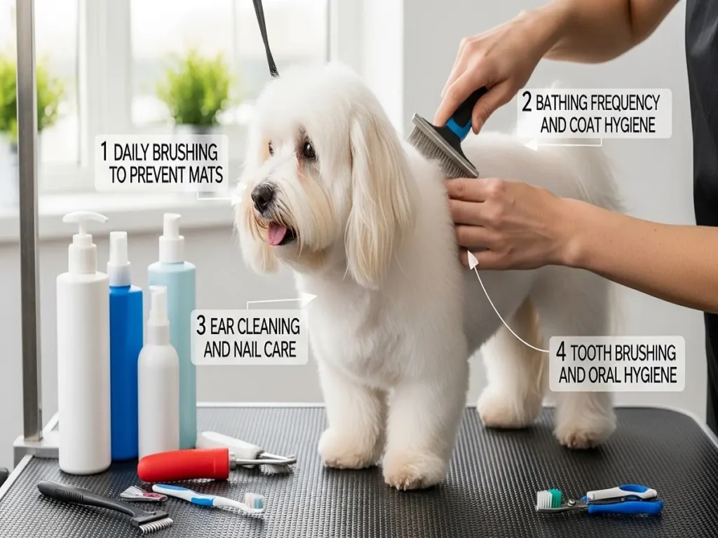 coton-de-tulear-dog (5) Grooming and coat hygiene of the coton de Tulear Dog: