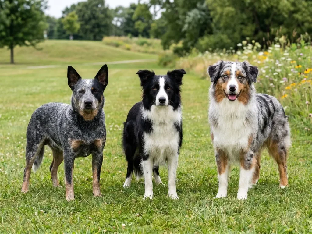 australian-cattle-dog-vs-border-collie-australian-shepherd Australian Cattle Dog vs Border Collie vs Australian Shepherd comparison