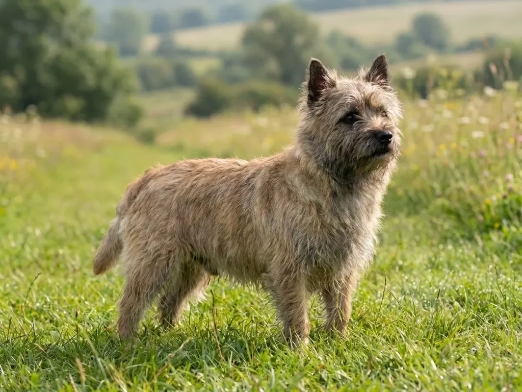 cairn-terrier-appearance-size Cairn Terrier full body showing size coat and structure